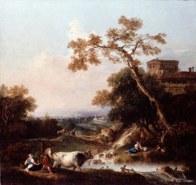 Landschaft von Francesco Zuccarelli
